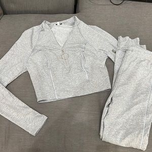 Fashion Nova 2 pc reflective set